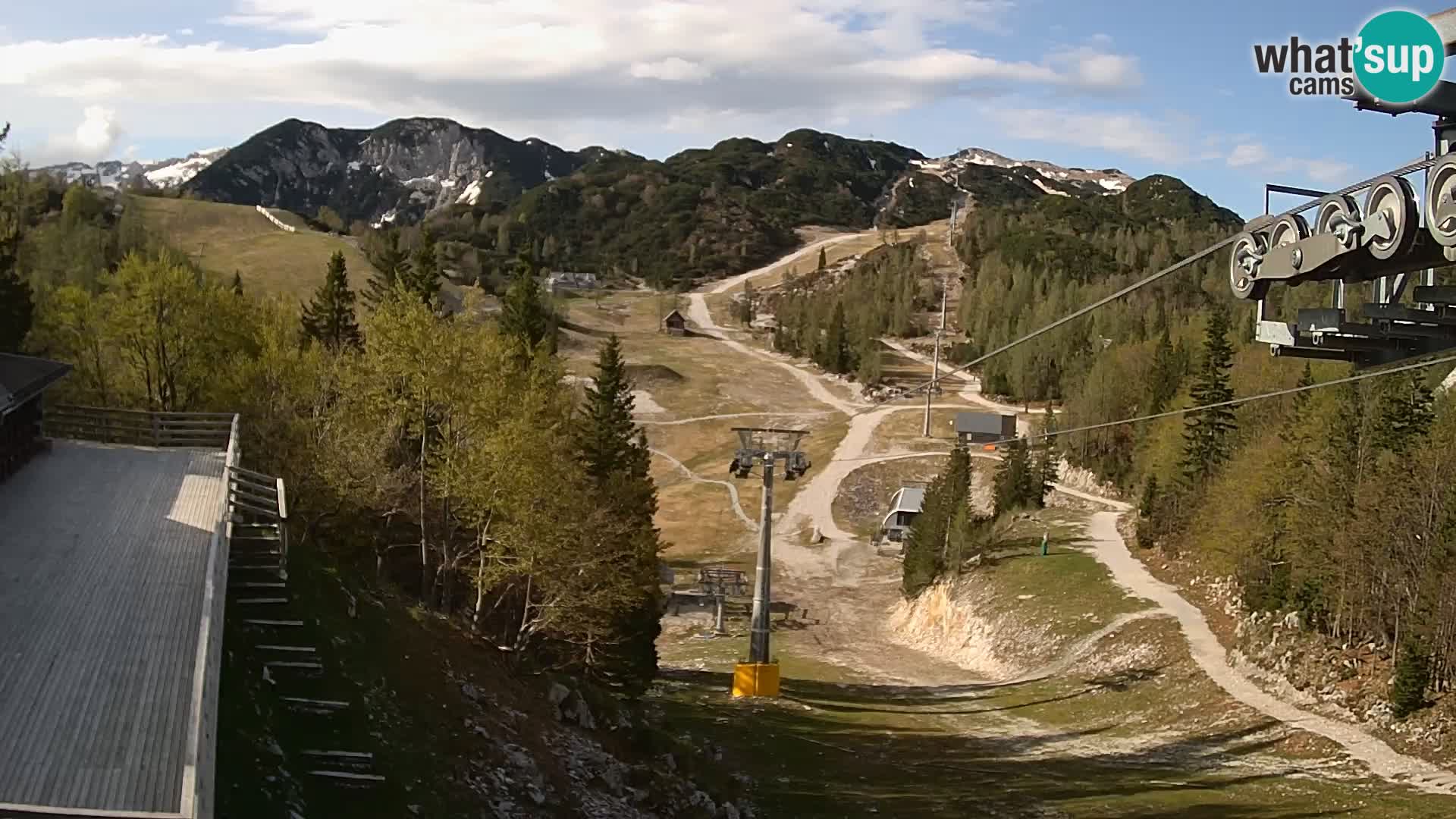 Vogel spletna kamera – Brunarica – Bohinj