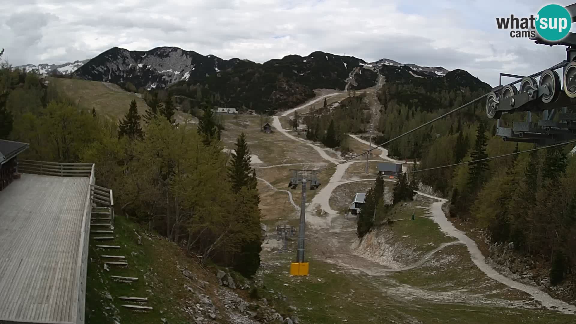 Vogel spletna kamera – Brunarica – Bohinj