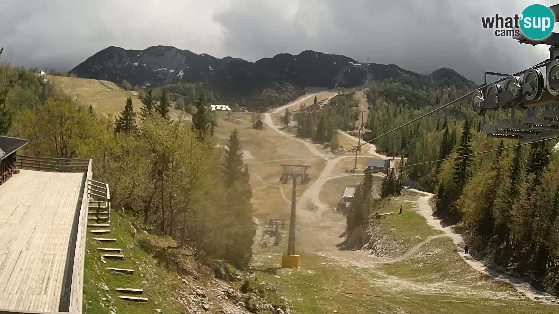 Vogel spletna kamera – Brunarica – Bohinj