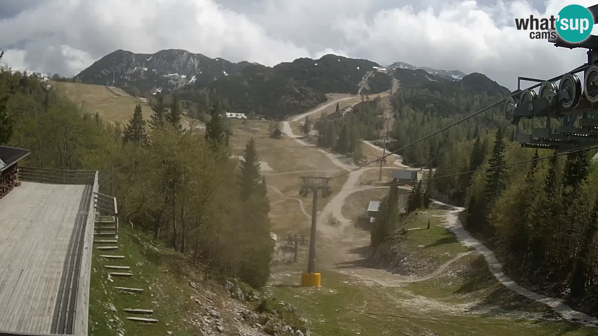 Vogel spletna kamera – Brunarica – Bohinj