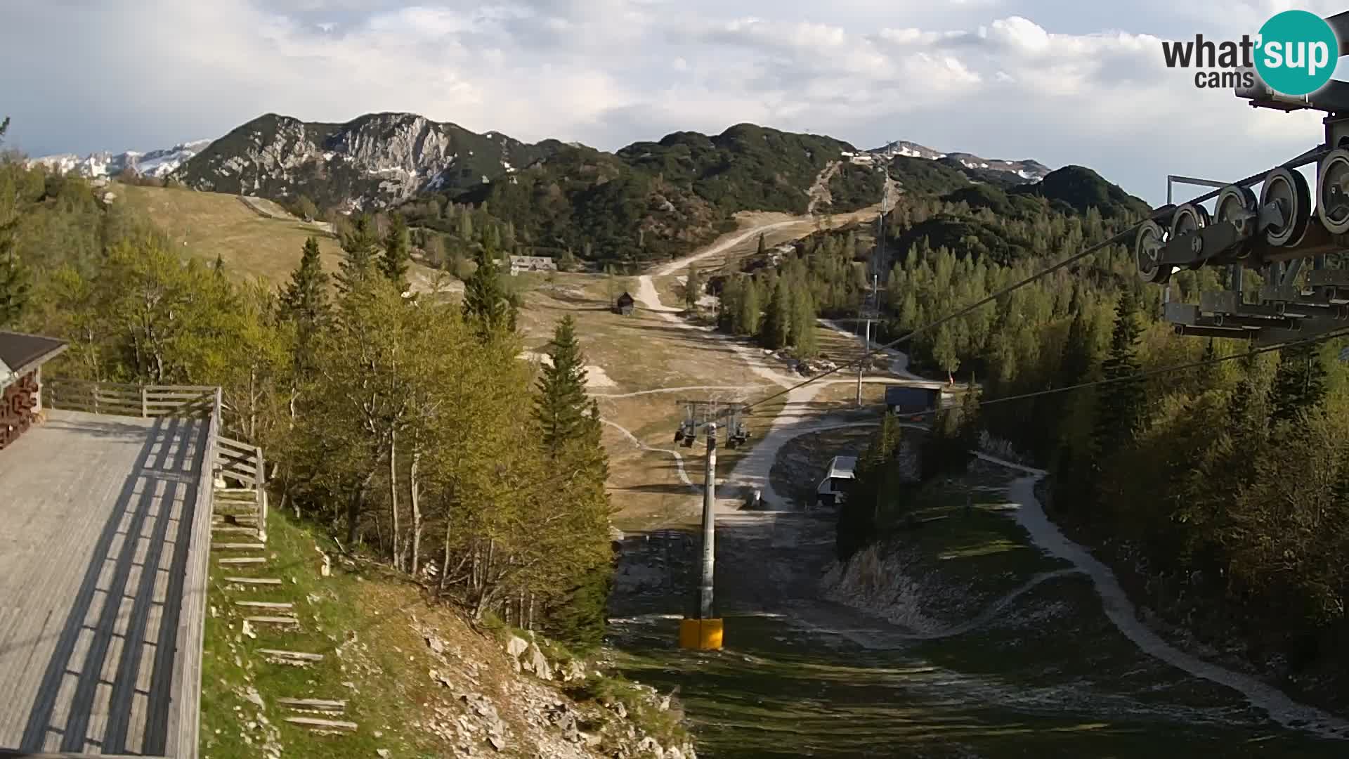 Vogel spletna kamera – Brunarica – Bohinj
