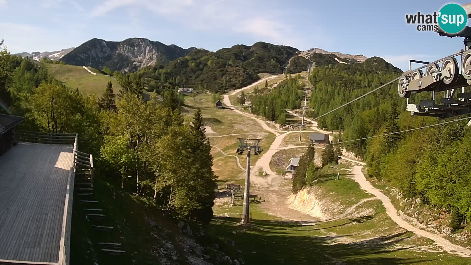 Vogel spletna kamera – Brunarica – Bohinj