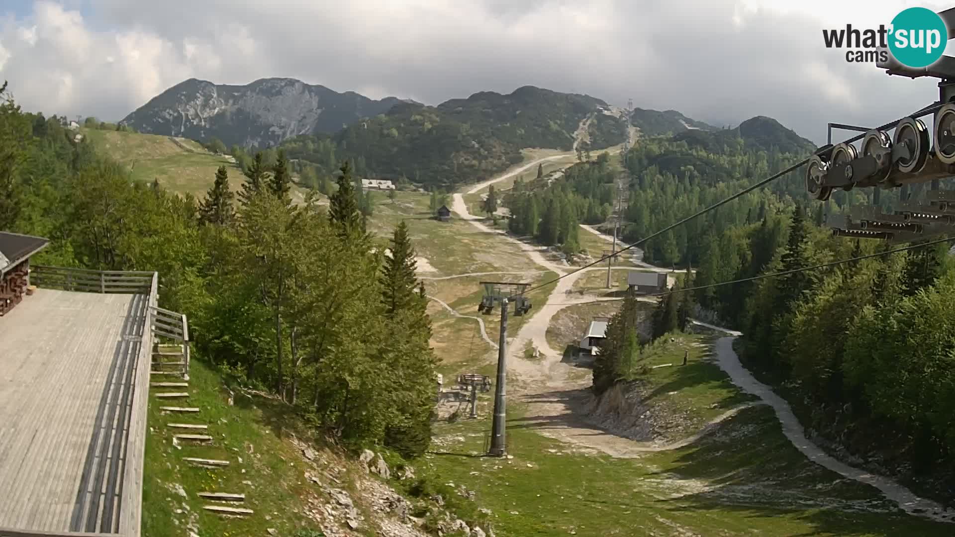 Vogel spletna kamera – Brunarica – Bohinj