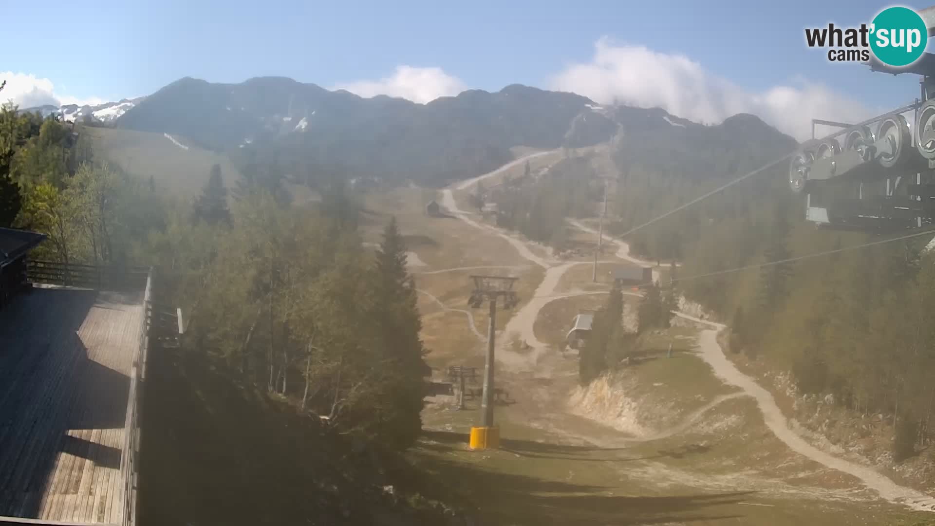 Vogel spletna kamera – Brunarica – Bohinj