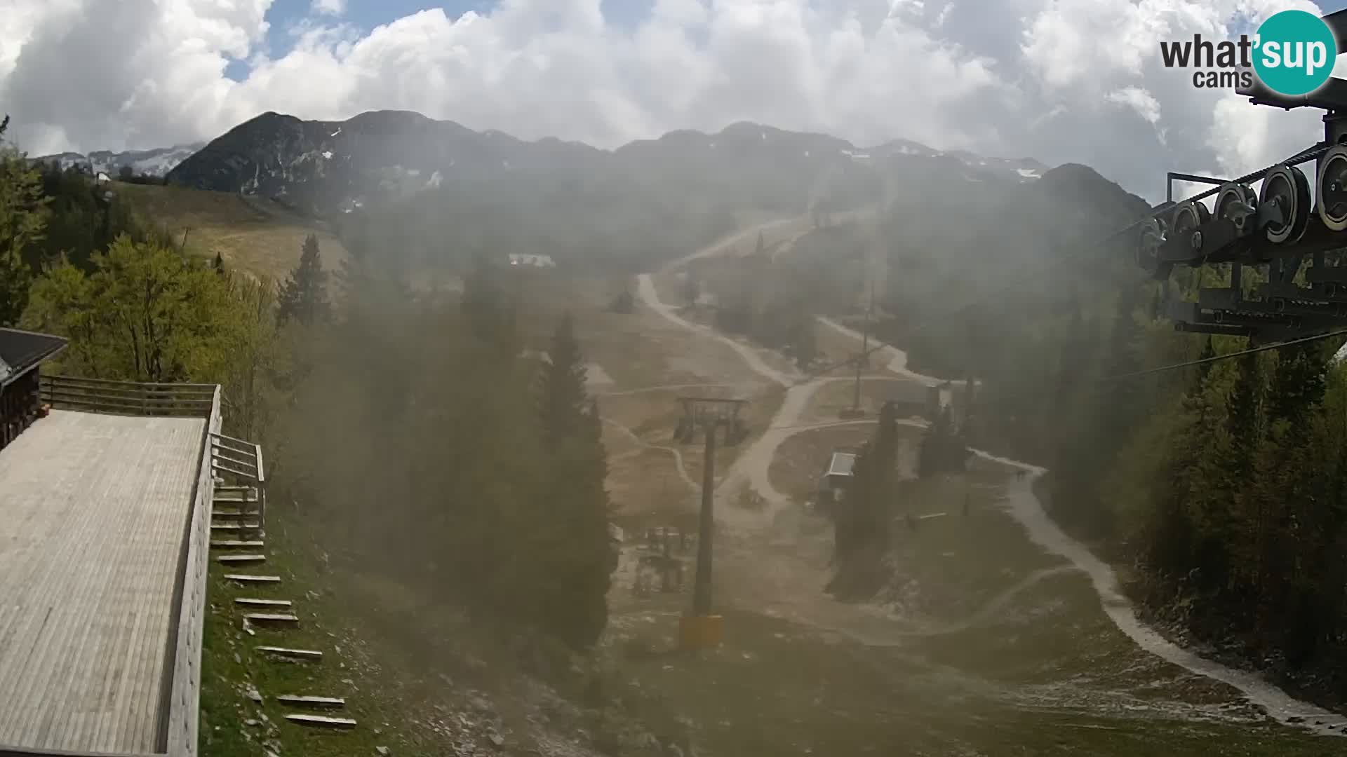 Vogel spletna kamera – Brunarica – Bohinj