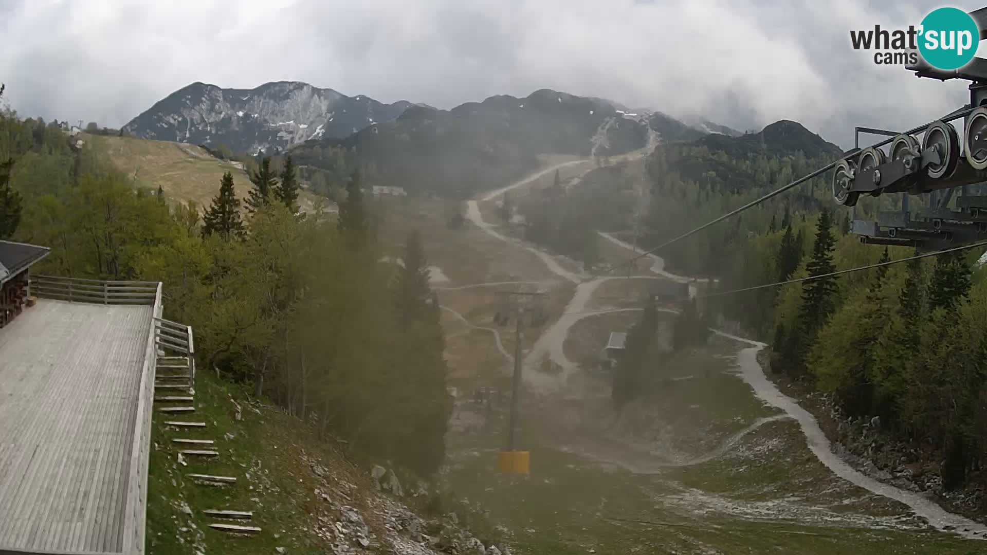 Vogel spletna kamera – Brunarica – Bohinj