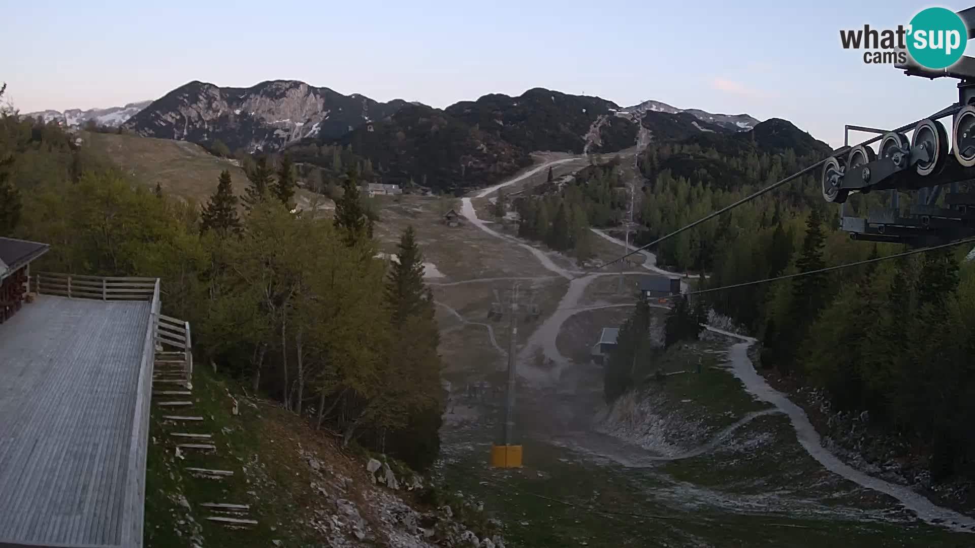 Vogel spletna kamera – Brunarica – Bohinj