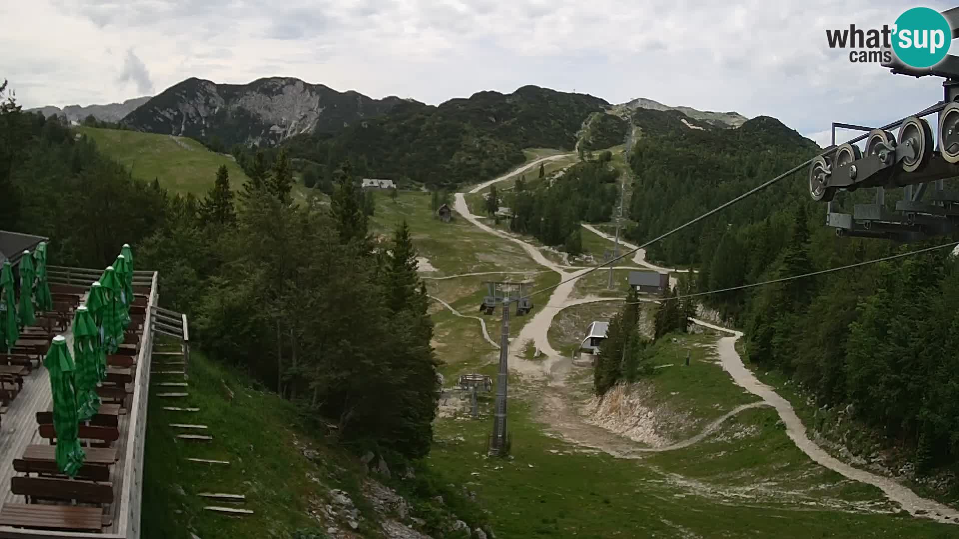 Vogel spletna kamera – Brunarica – Bohinj