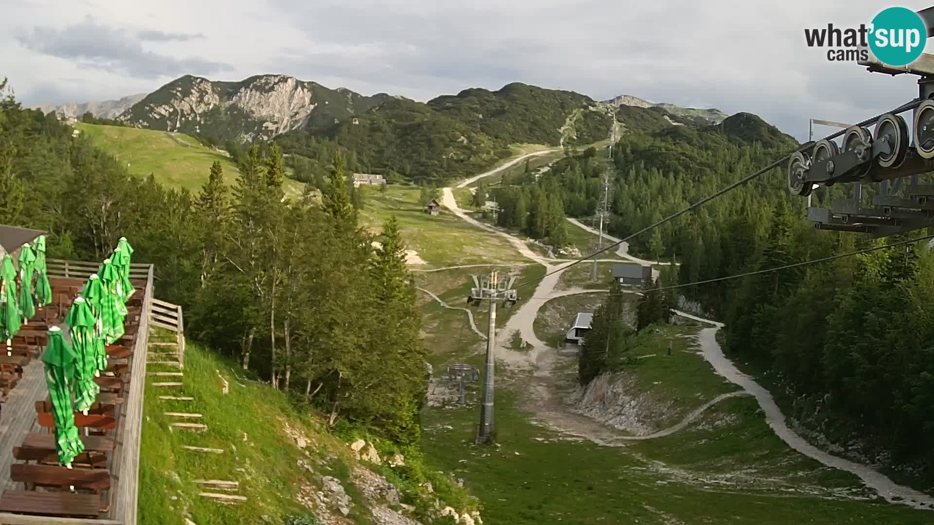 Vogel spletna kamera – Brunarica – Bohinj