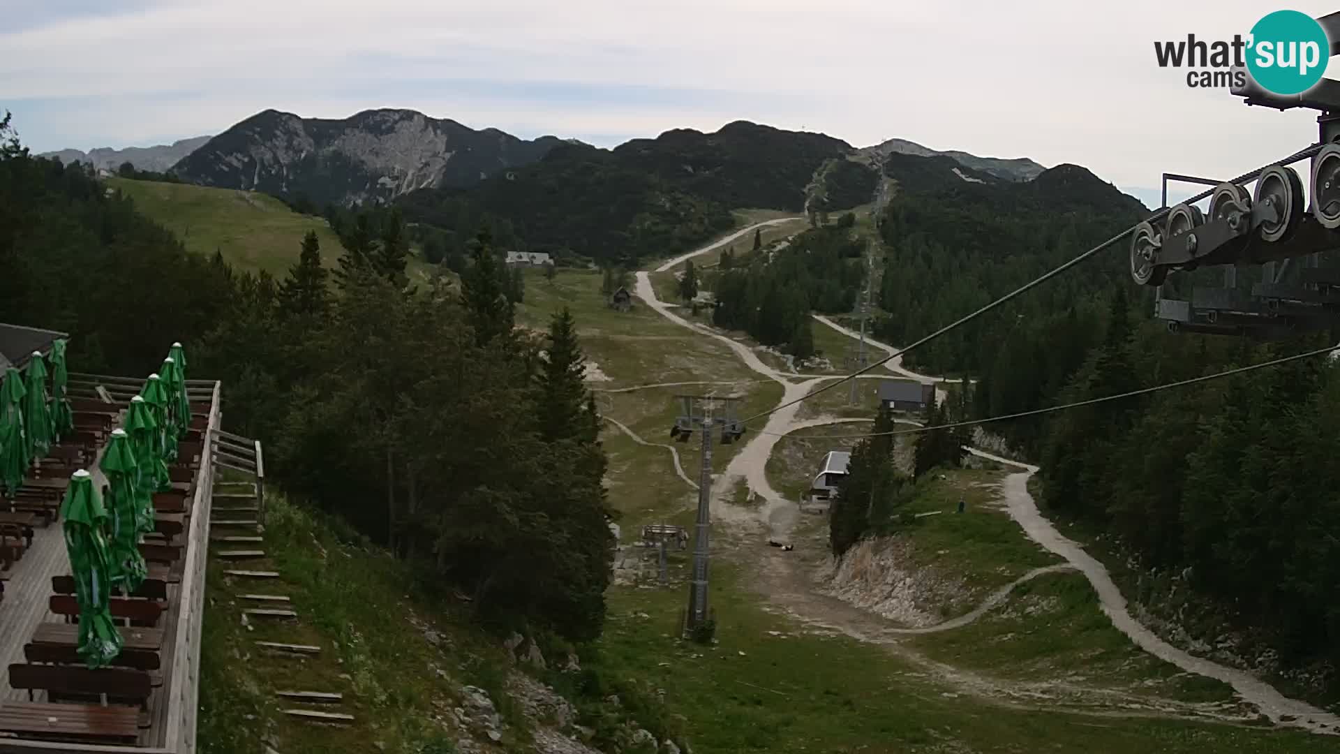 Vogel spletna kamera – Brunarica – Bohinj