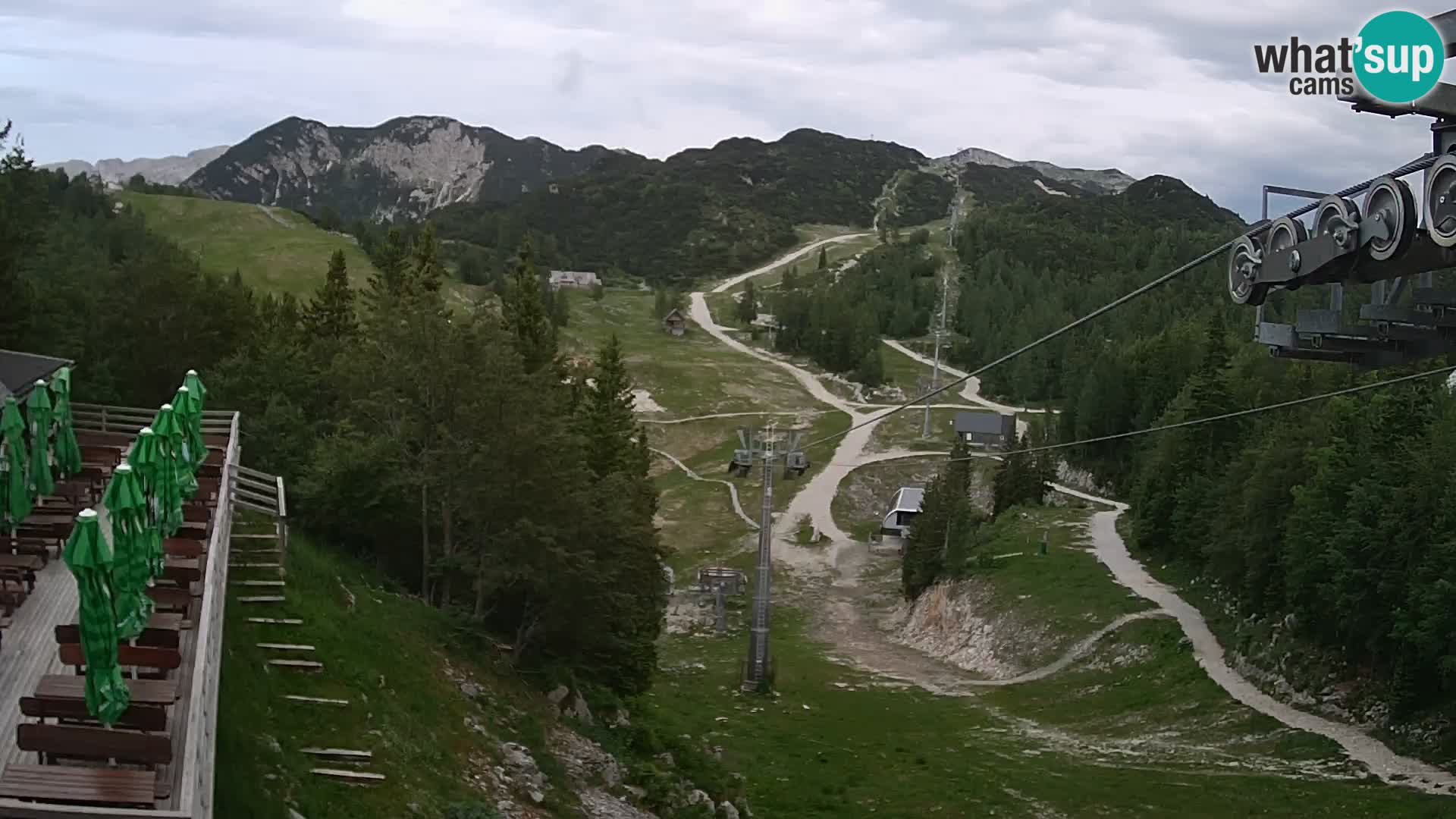 Vogel spletna kamera – Brunarica – Bohinj
