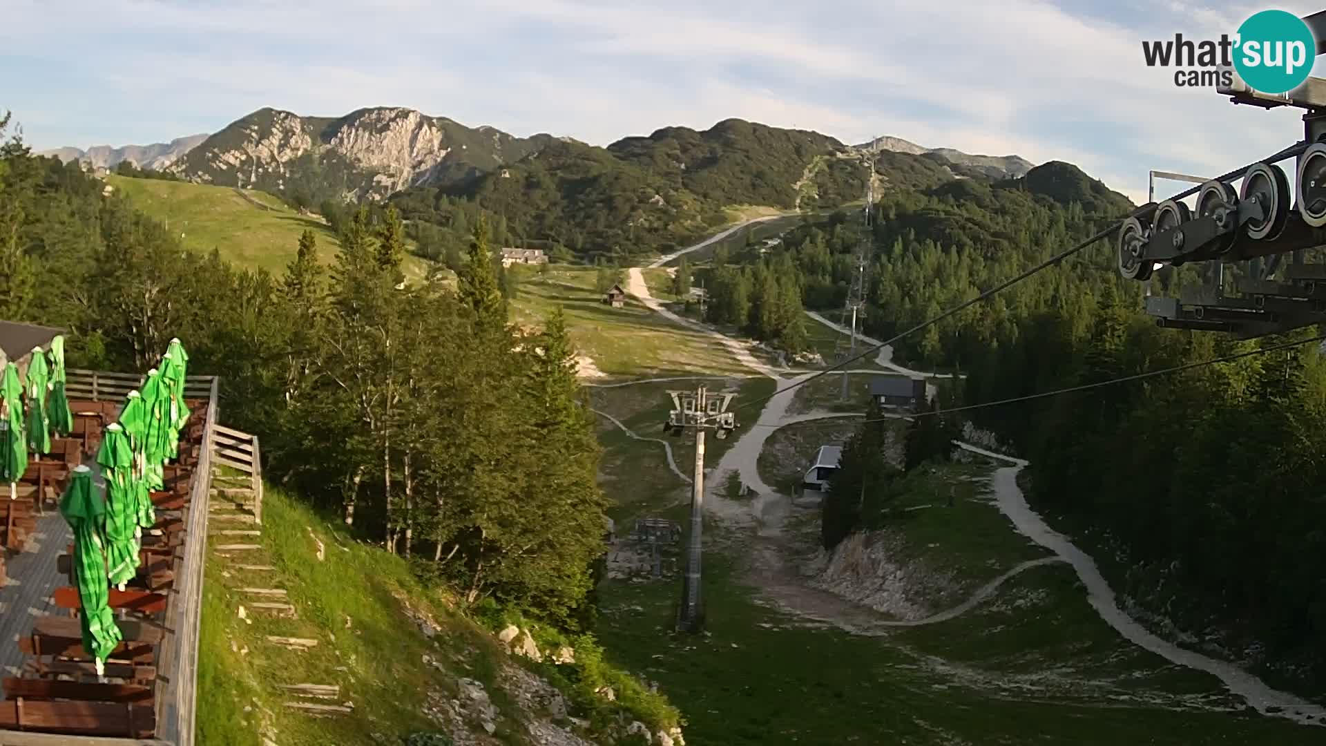 Vogel spletna kamera – Brunarica – Bohinj