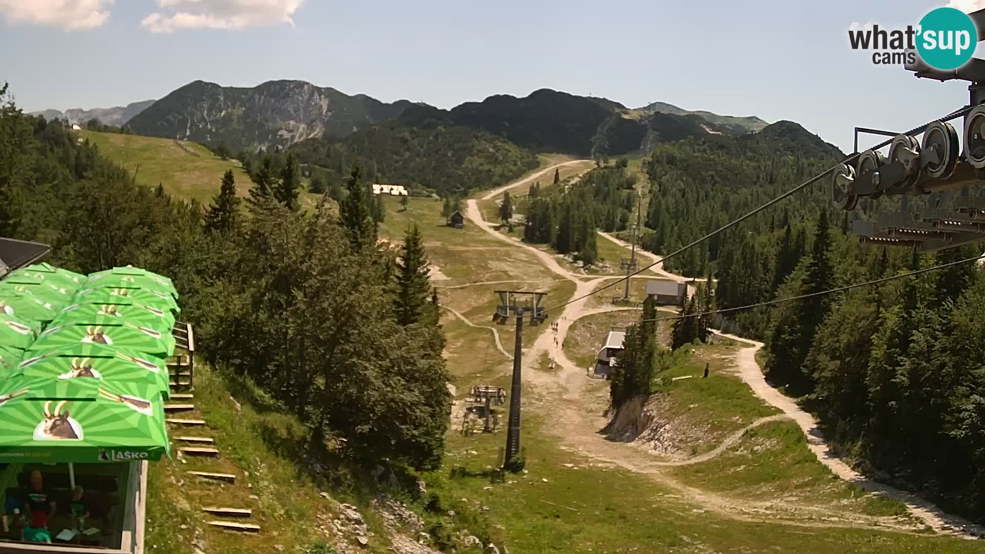 Vogel spletna kamera – Brunarica – Bohinj