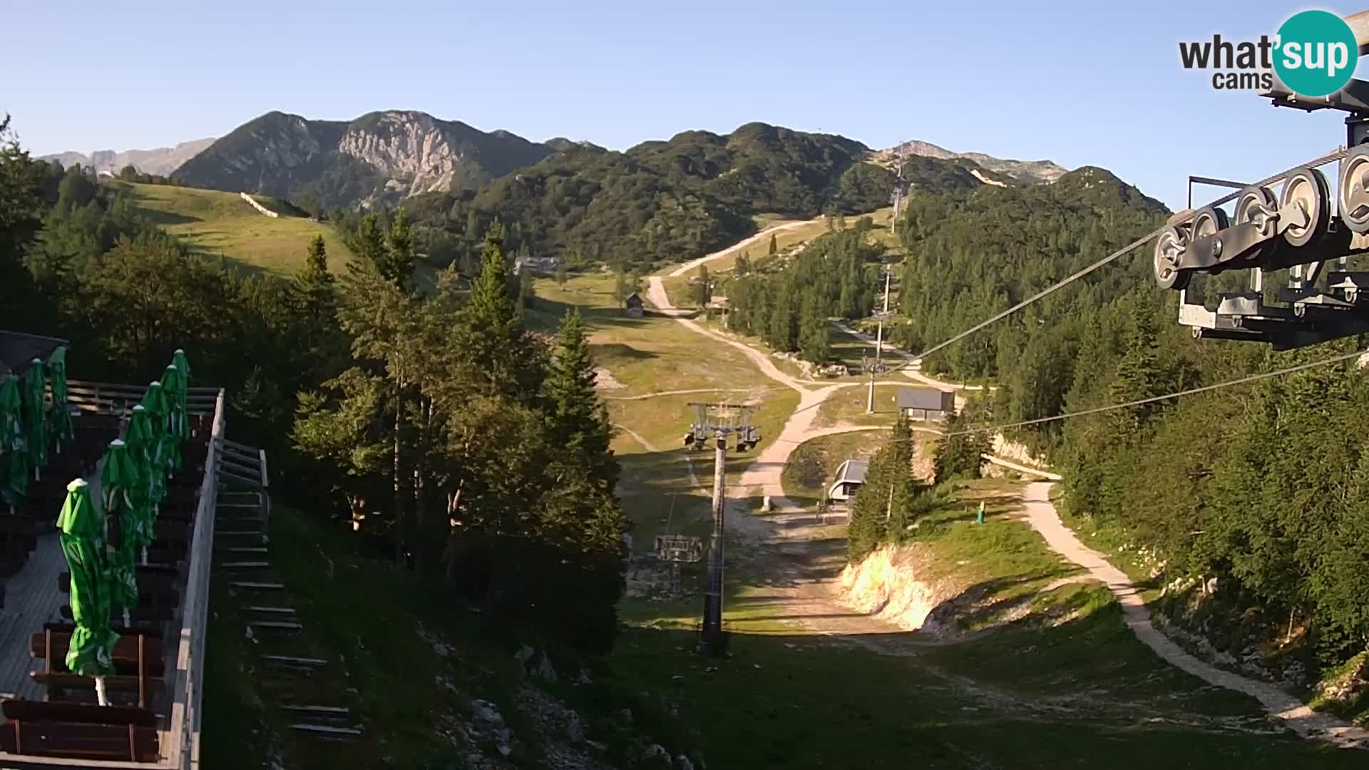 Vogel spletna kamera – Brunarica – Bohinj