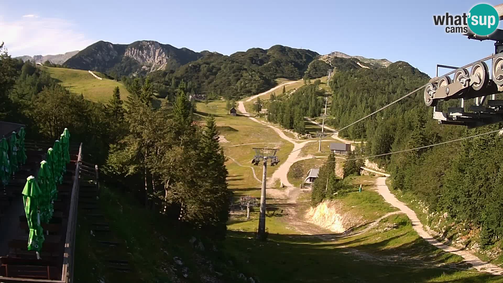 Vogel spletna kamera – Brunarica – Bohinj