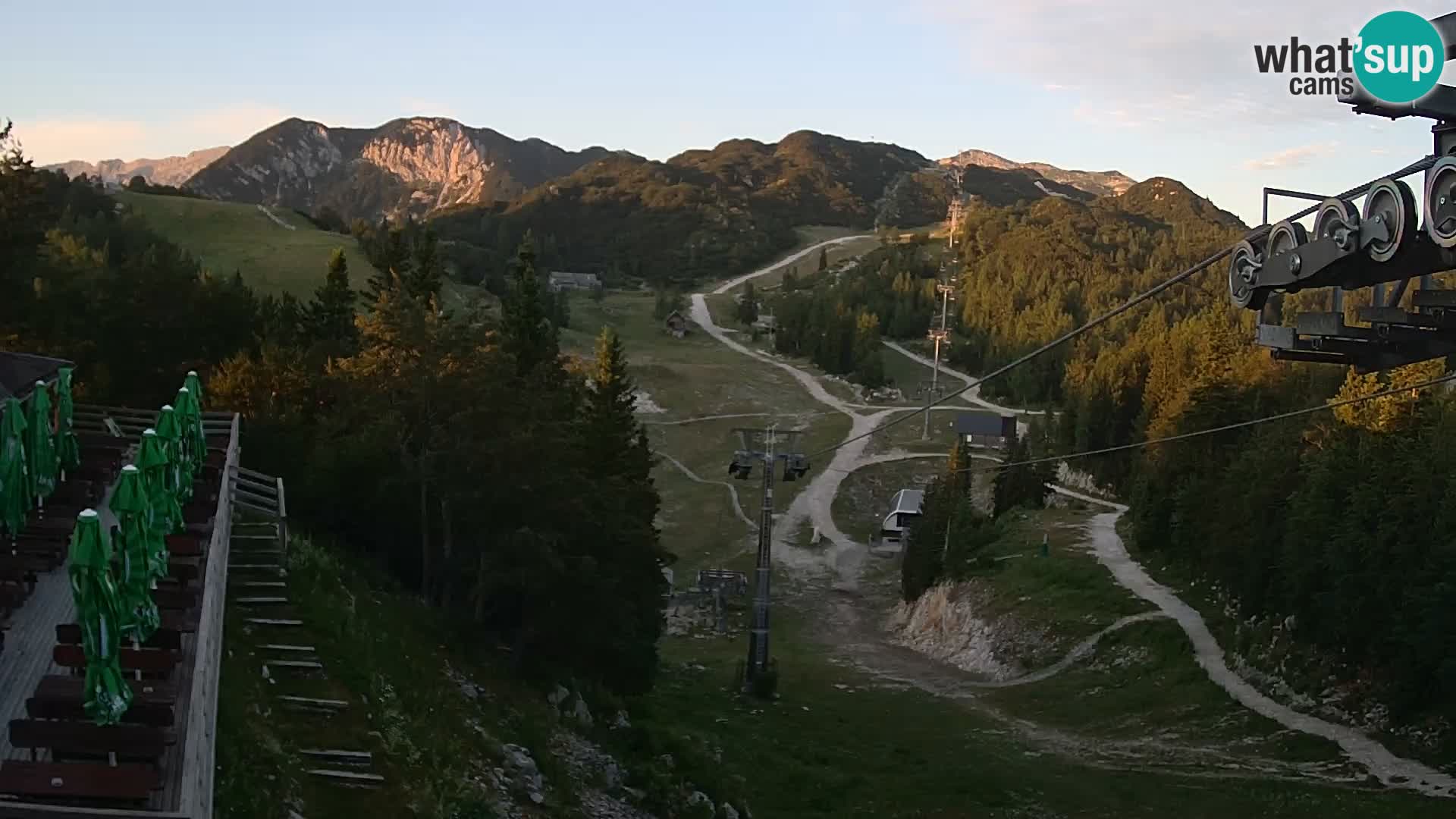 Vogel spletna kamera – Brunarica – Bohinj