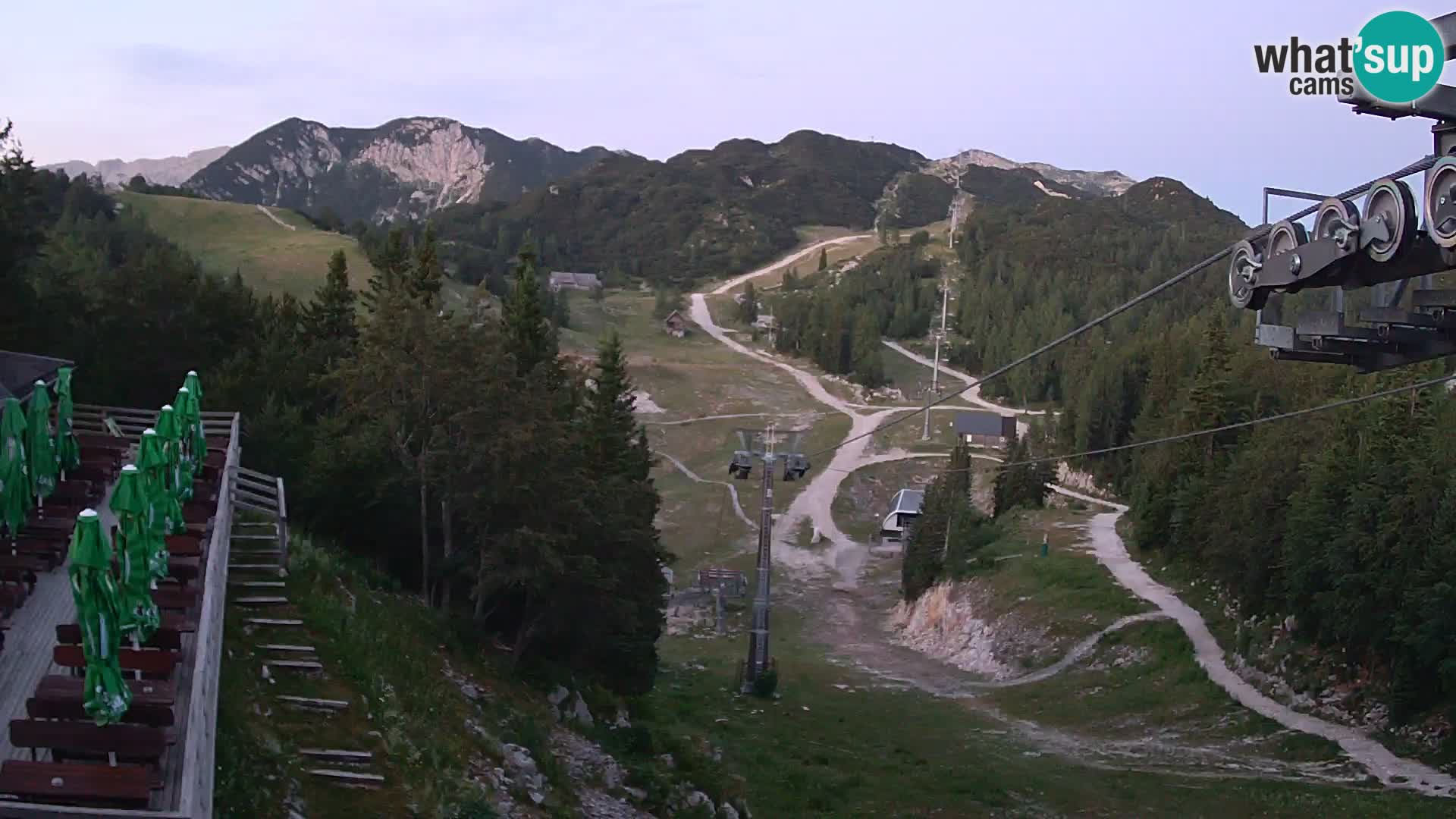 Vogel spletna kamera – Brunarica – Bohinj