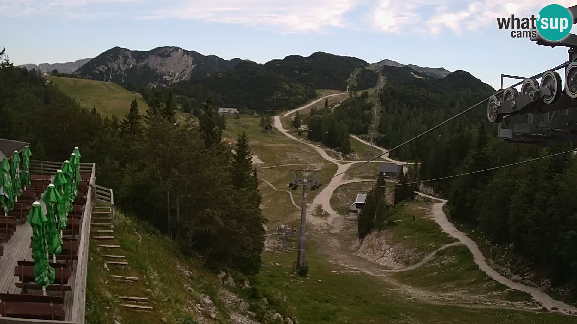 Vogel spletna kamera – Brunarica – Bohinj