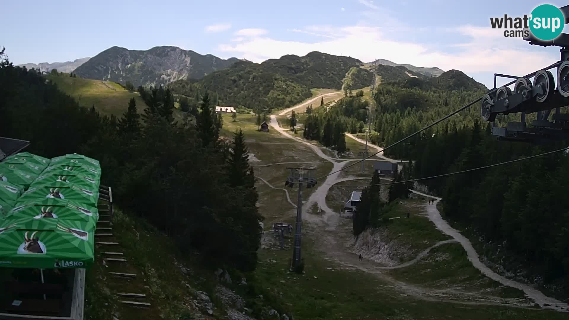 Vogel spletna kamera – Brunarica – Bohinj