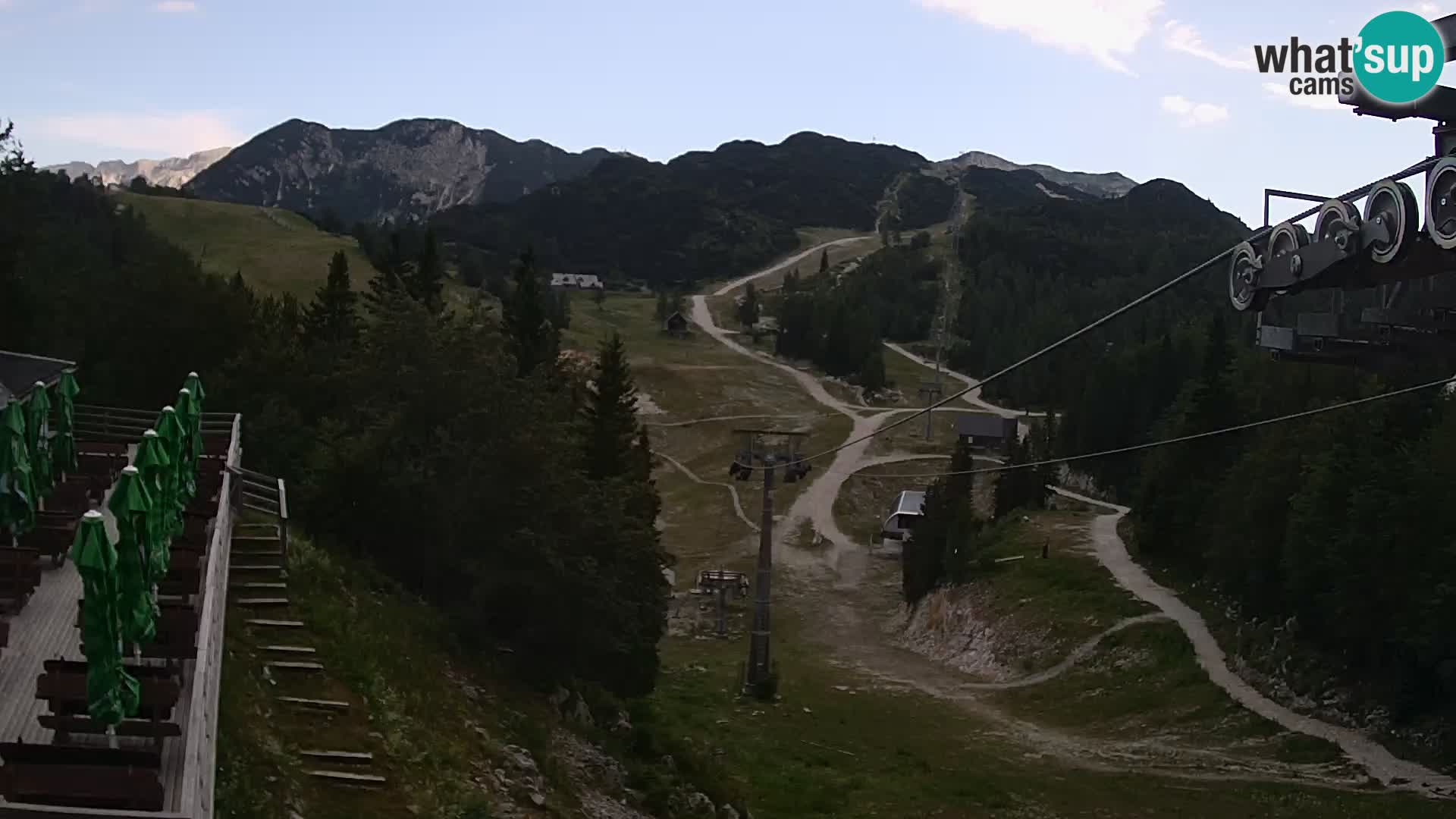 Vogel spletna kamera – Brunarica – Bohinj