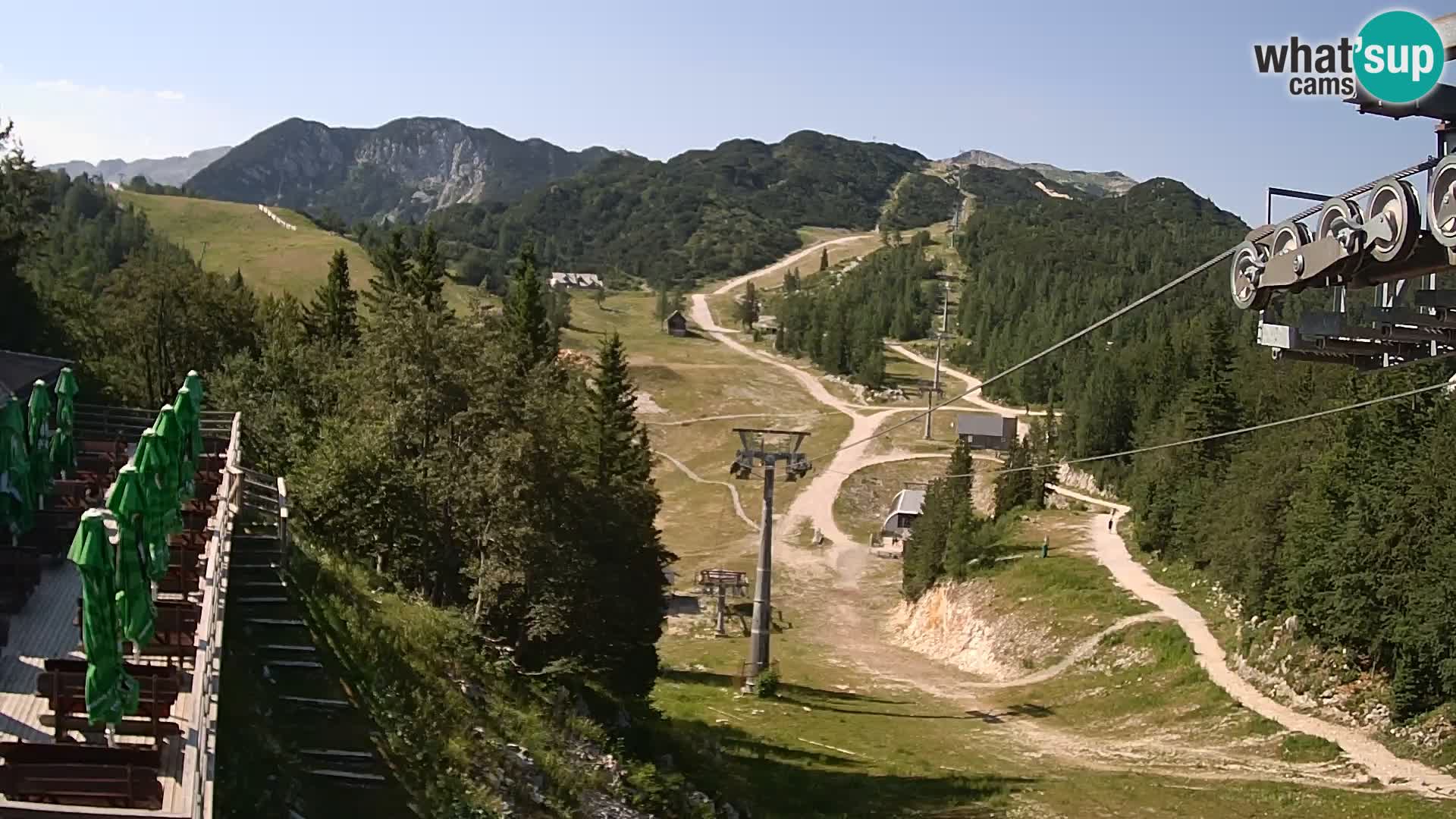 Vogel spletna kamera – Brunarica – Bohinj