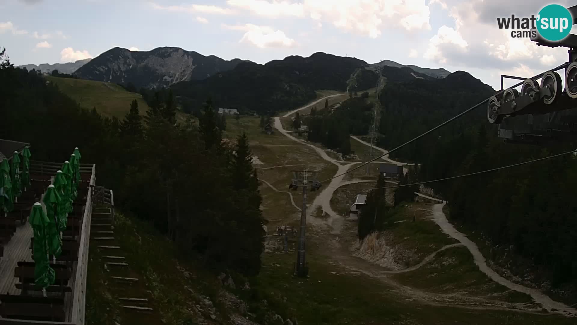 Vogel spletna kamera – Brunarica – Bohinj