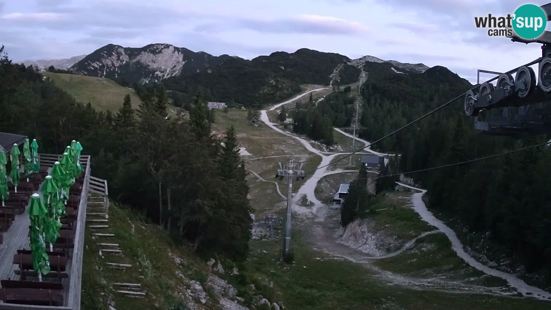 Vogel spletna kamera – Brunarica – Bohinj