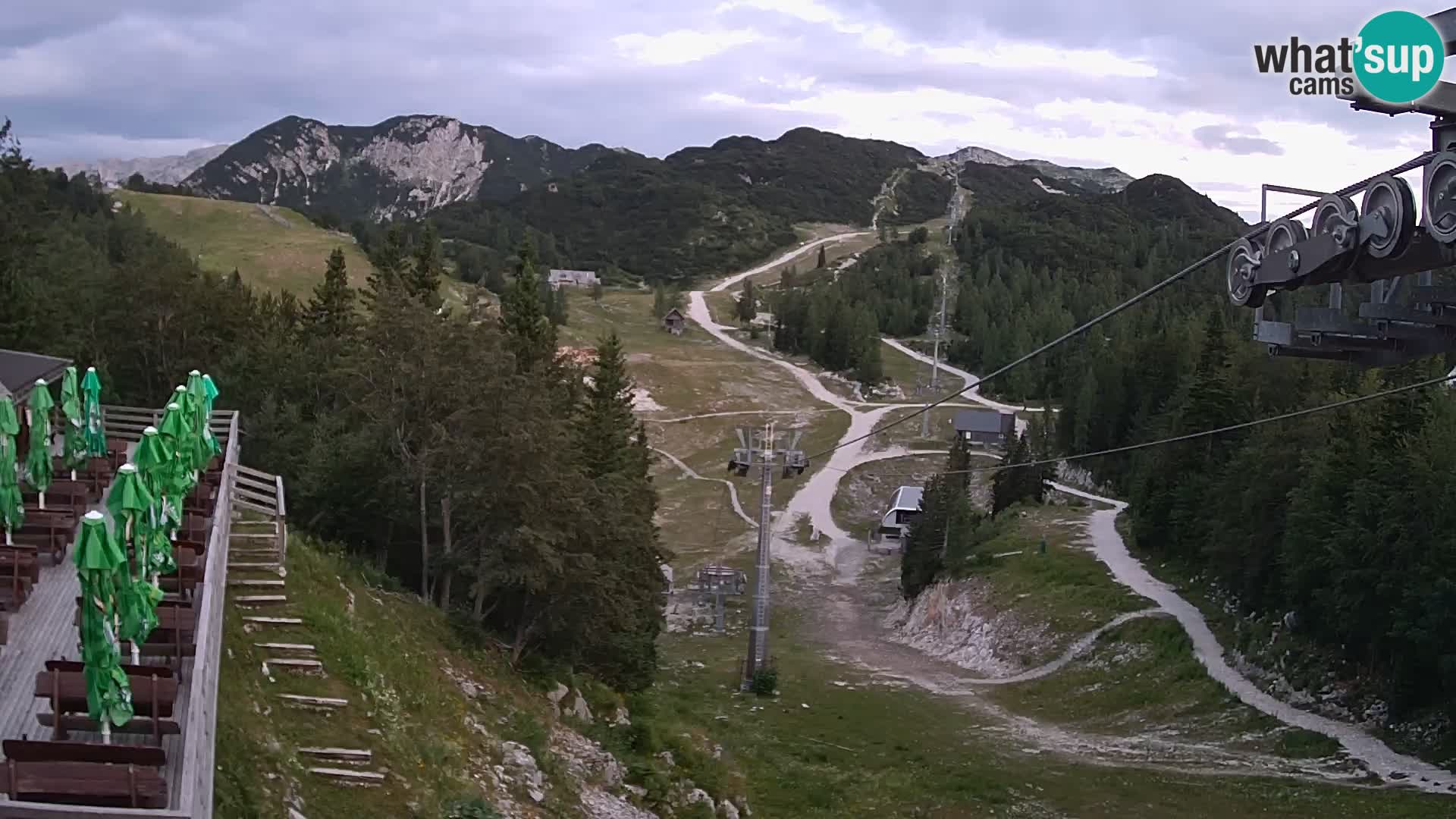 Vogel spletna kamera – Brunarica – Bohinj