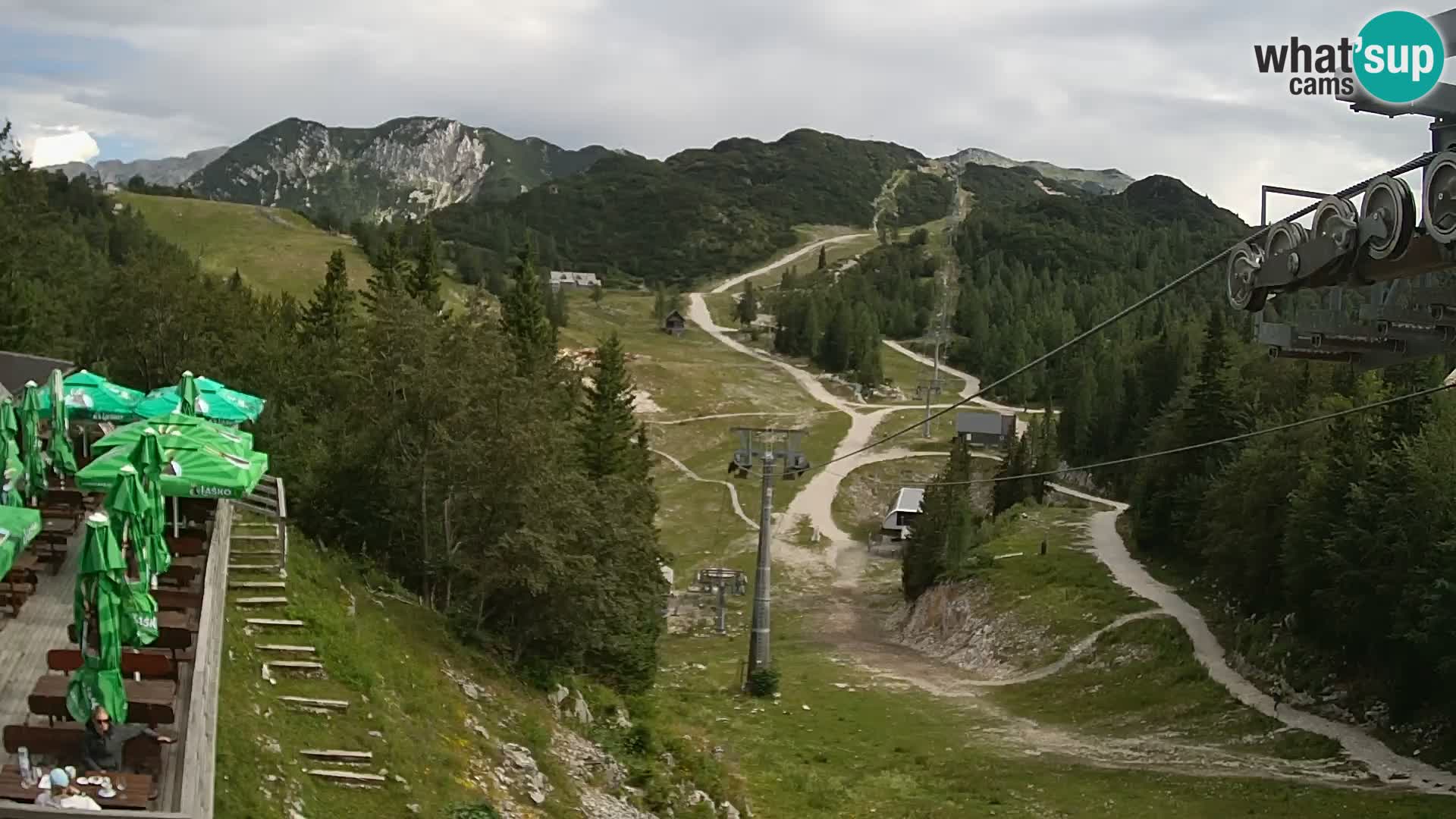 Vogel spletna kamera – Brunarica – Bohinj