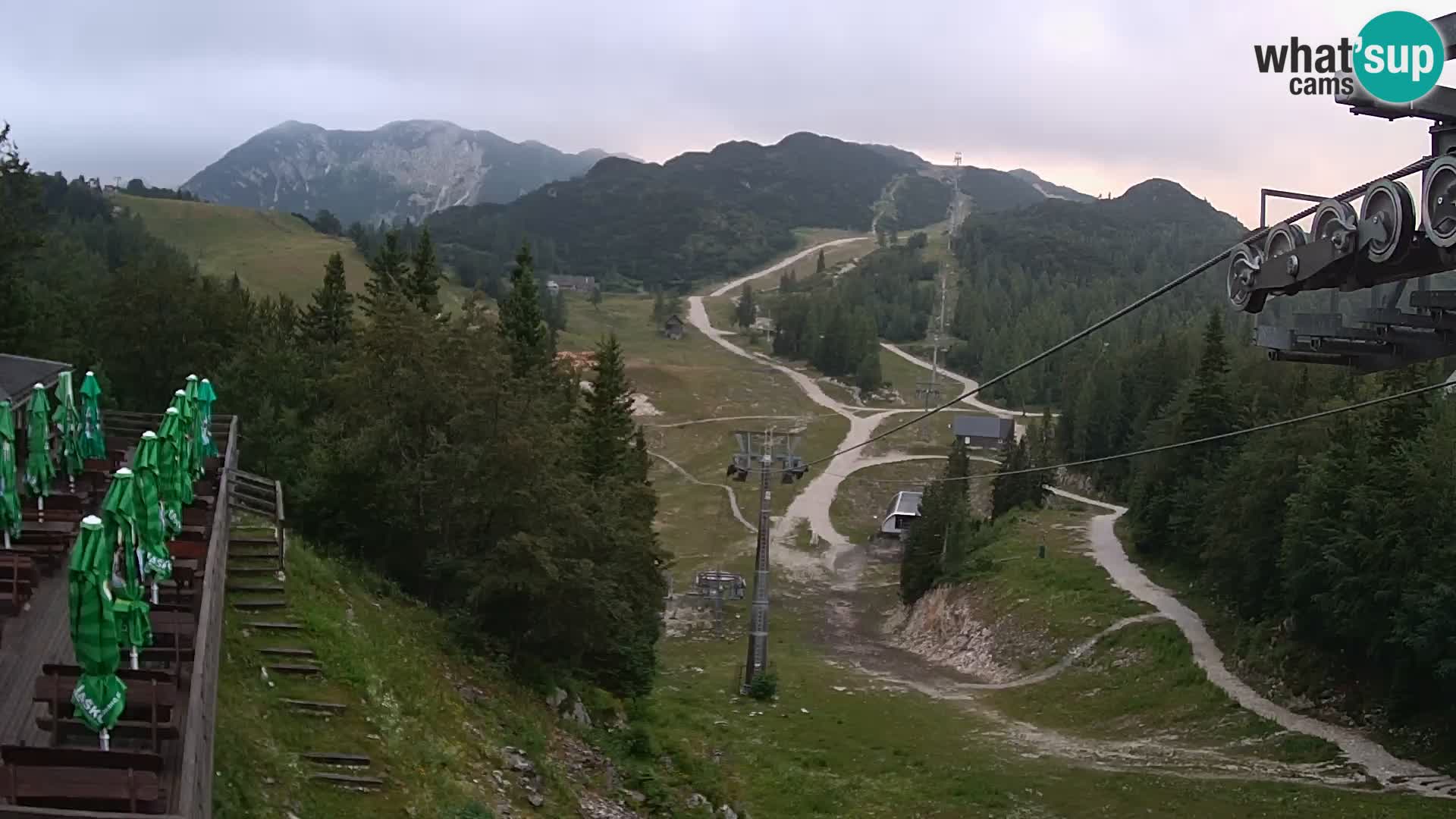 Vogel spletna kamera – Brunarica – Bohinj