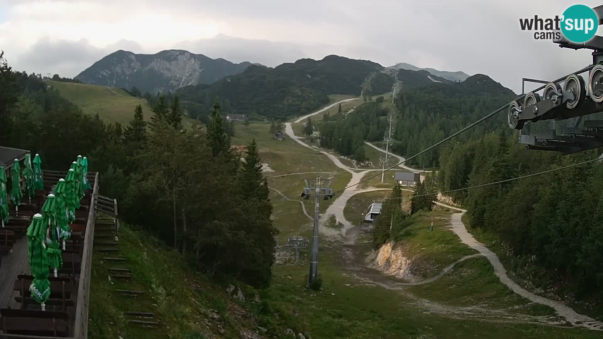 Vogel spletna kamera – Brunarica – Bohinj