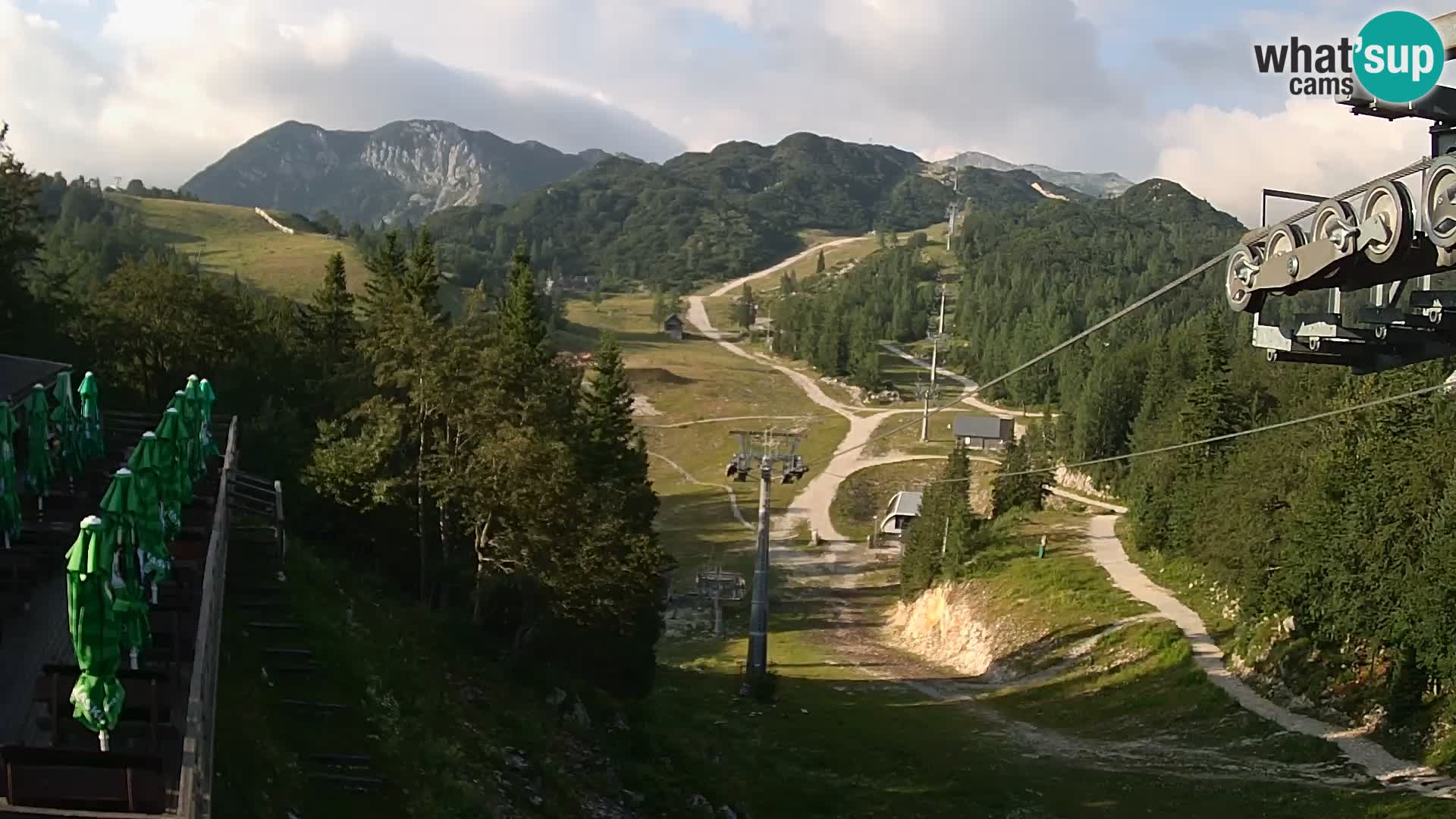 Vogel spletna kamera – Brunarica – Bohinj