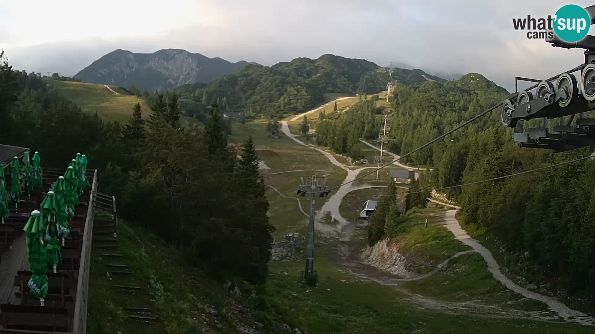 Vogel spletna kamera – Brunarica – Bohinj