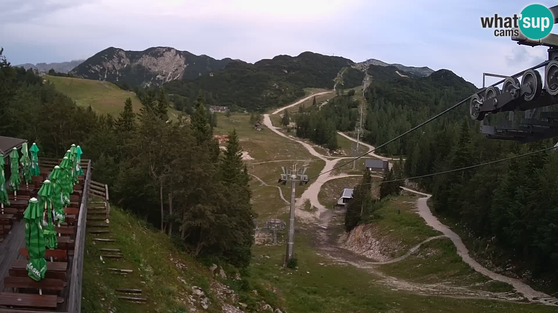 Vogel spletna kamera – Brunarica – Bohinj