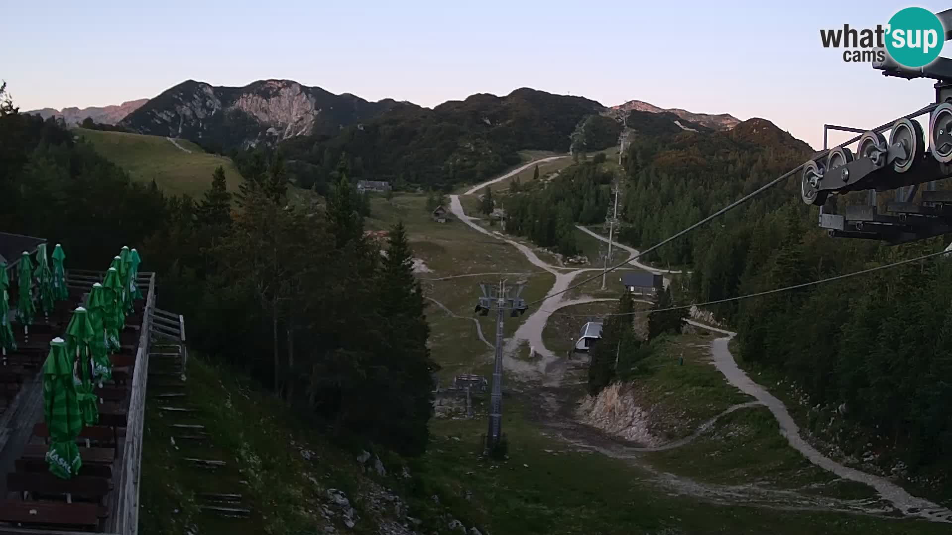 Vogel spletna kamera – Brunarica – Bohinj