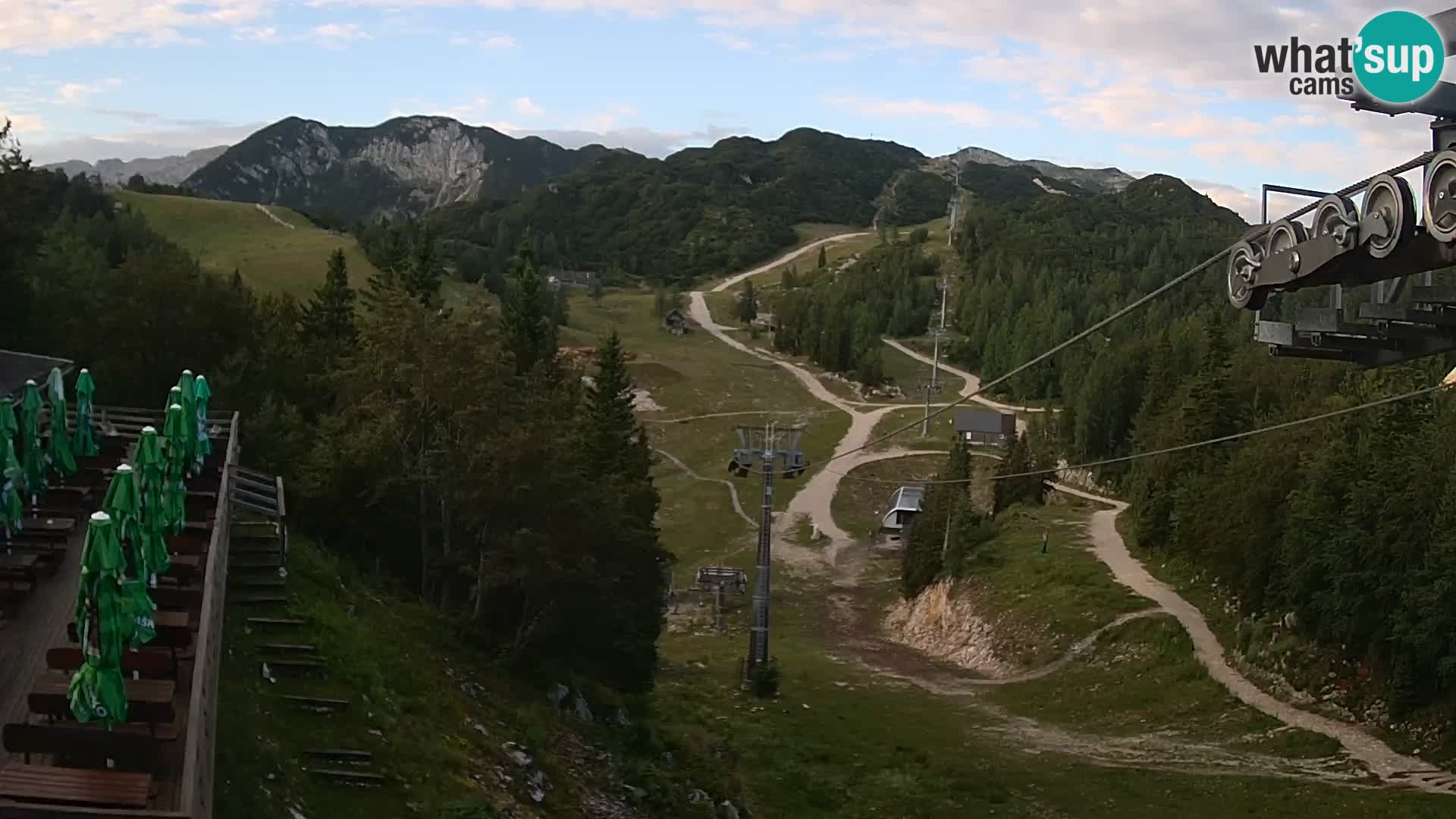 Vogel spletna kamera – Brunarica – Bohinj