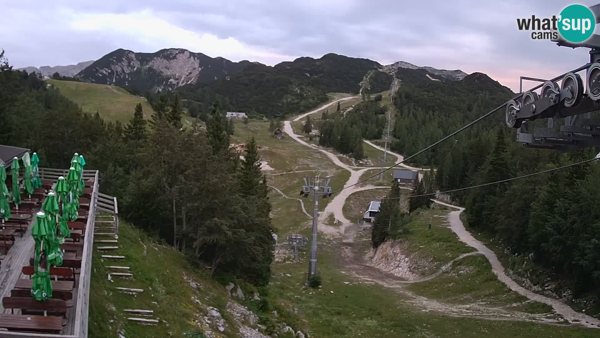 Vogel spletna kamera – Brunarica – Bohinj