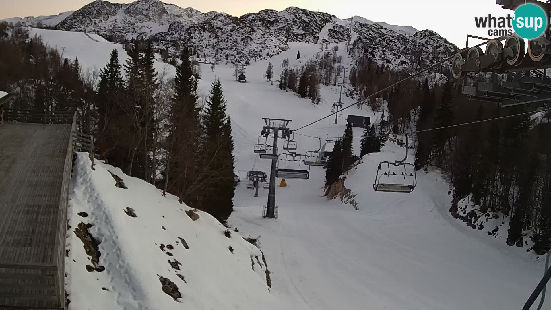 Vogel spletna kamera – Brunarica – Bohinj