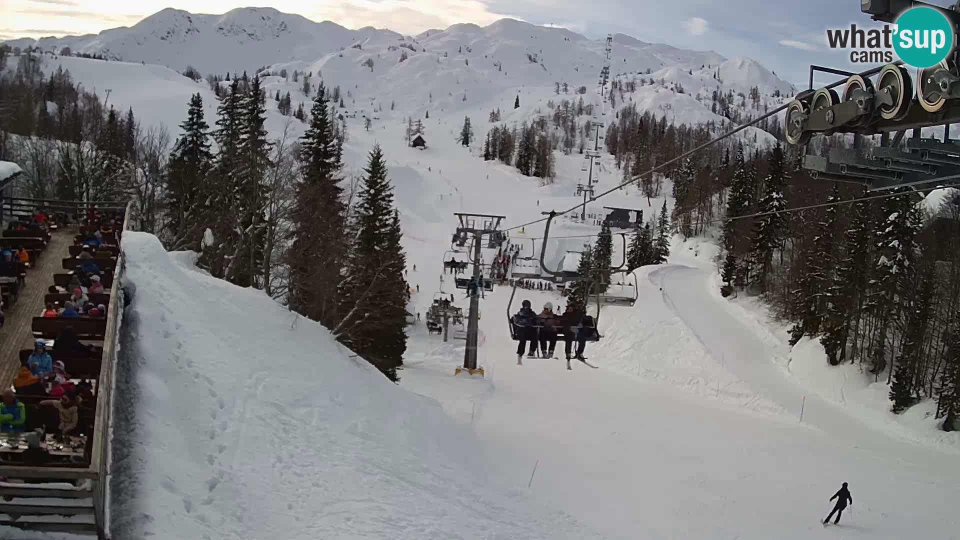 Vogel spletna kamera – Brunarica – Bohinj