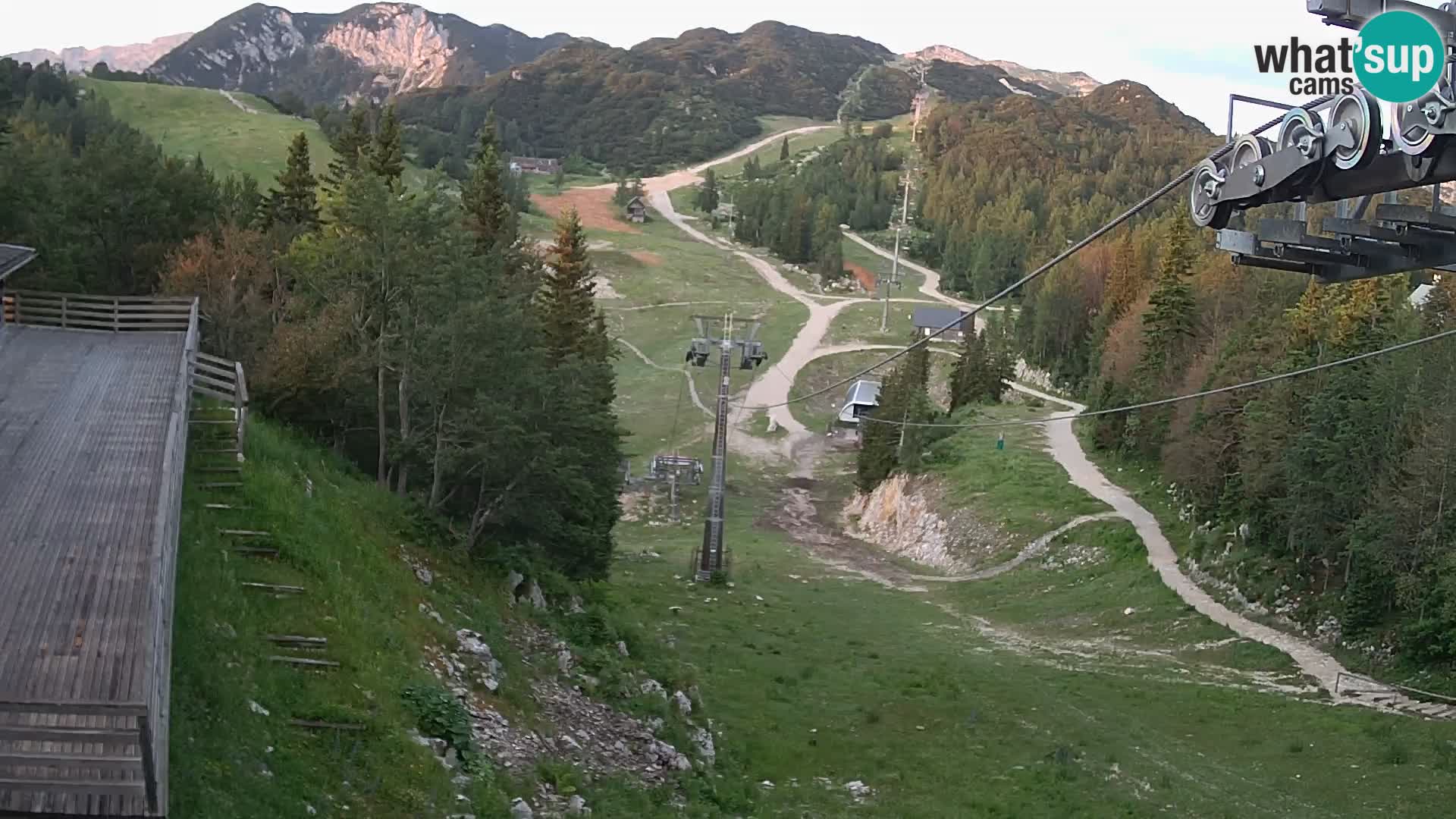 Vogel spletna kamera – Brunarica – Bohinj