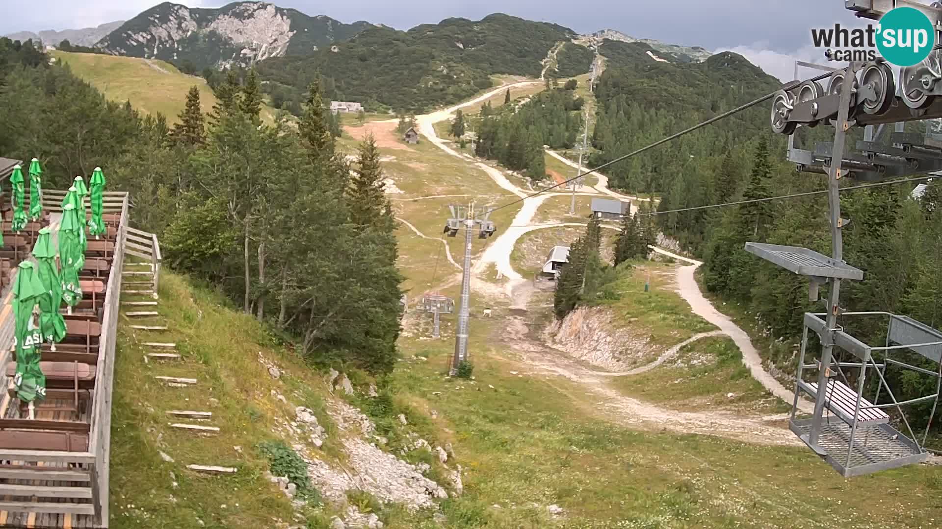 Vogel spletna kamera – Brunarica – Bohinj