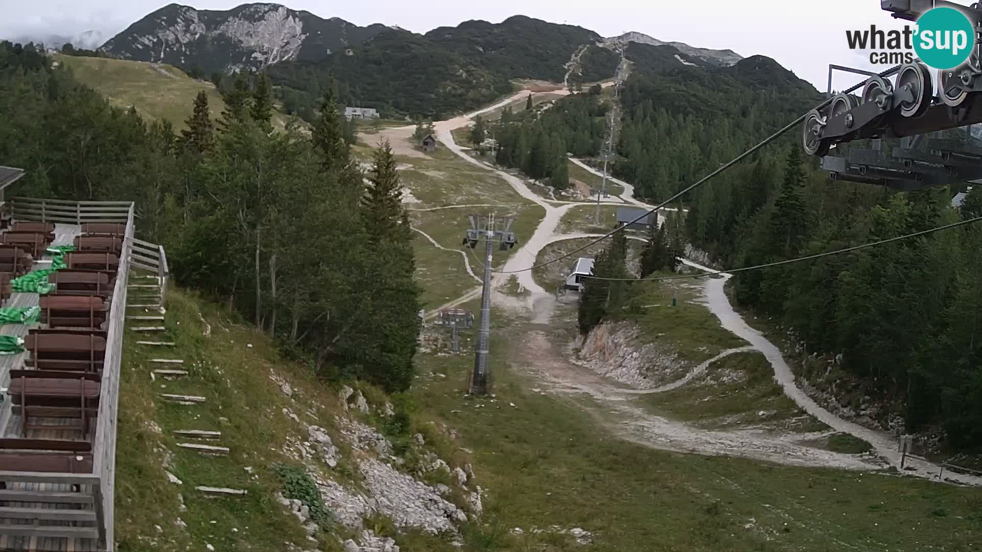 Vogel spletna kamera – Brunarica – Bohinj