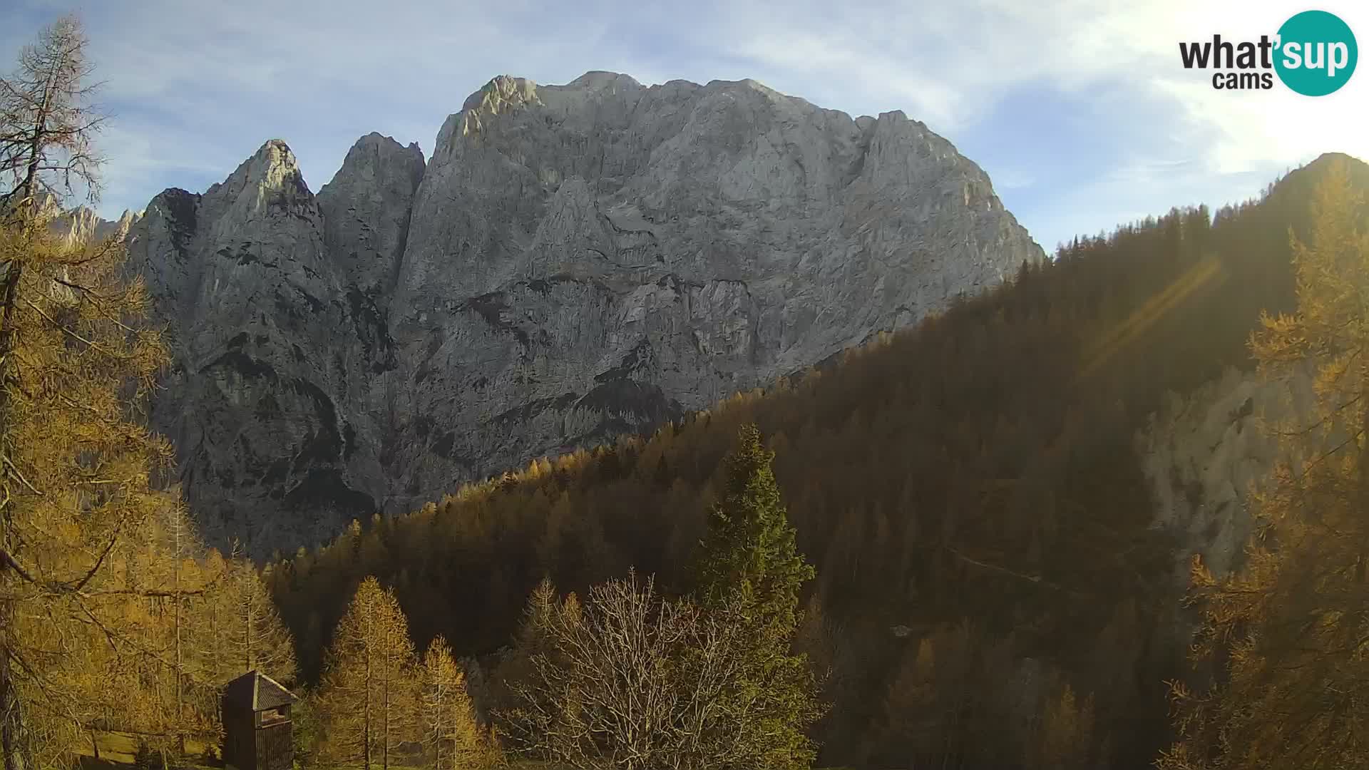 Vršič camera en vivo Casa Erjavčeva – vista a PRISOJNIK – Eslovenia