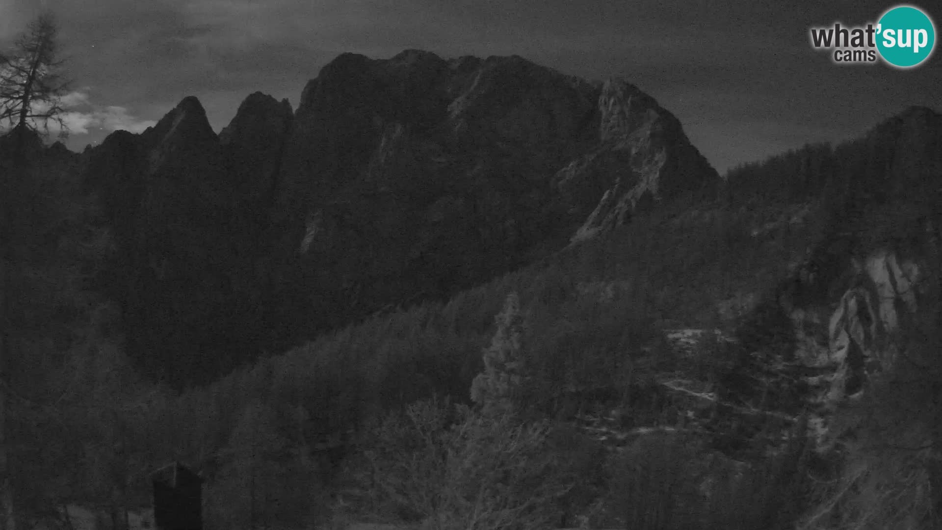 Vršič camera en vivo Casa Erjavčeva – vista a PRISOJNIK – Eslovenia