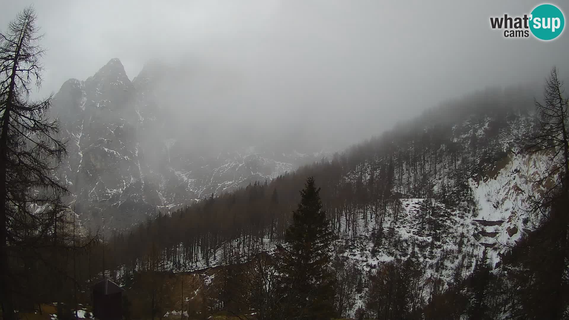 Vršič camera en vivo Casa Erjavčeva – vista a PRISOJNIK – Eslovenia