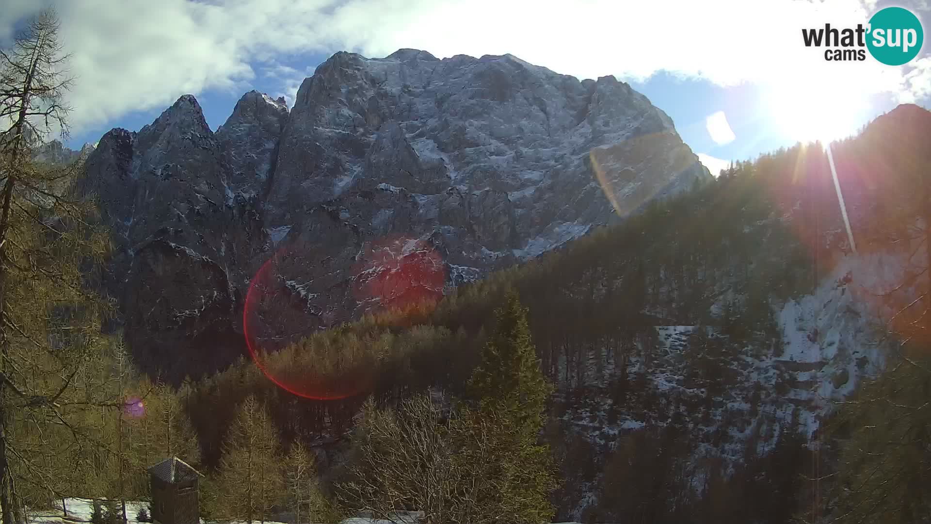 Vršič camera en vivo Casa Erjavčeva – vista a PRISOJNIK – Eslovenia