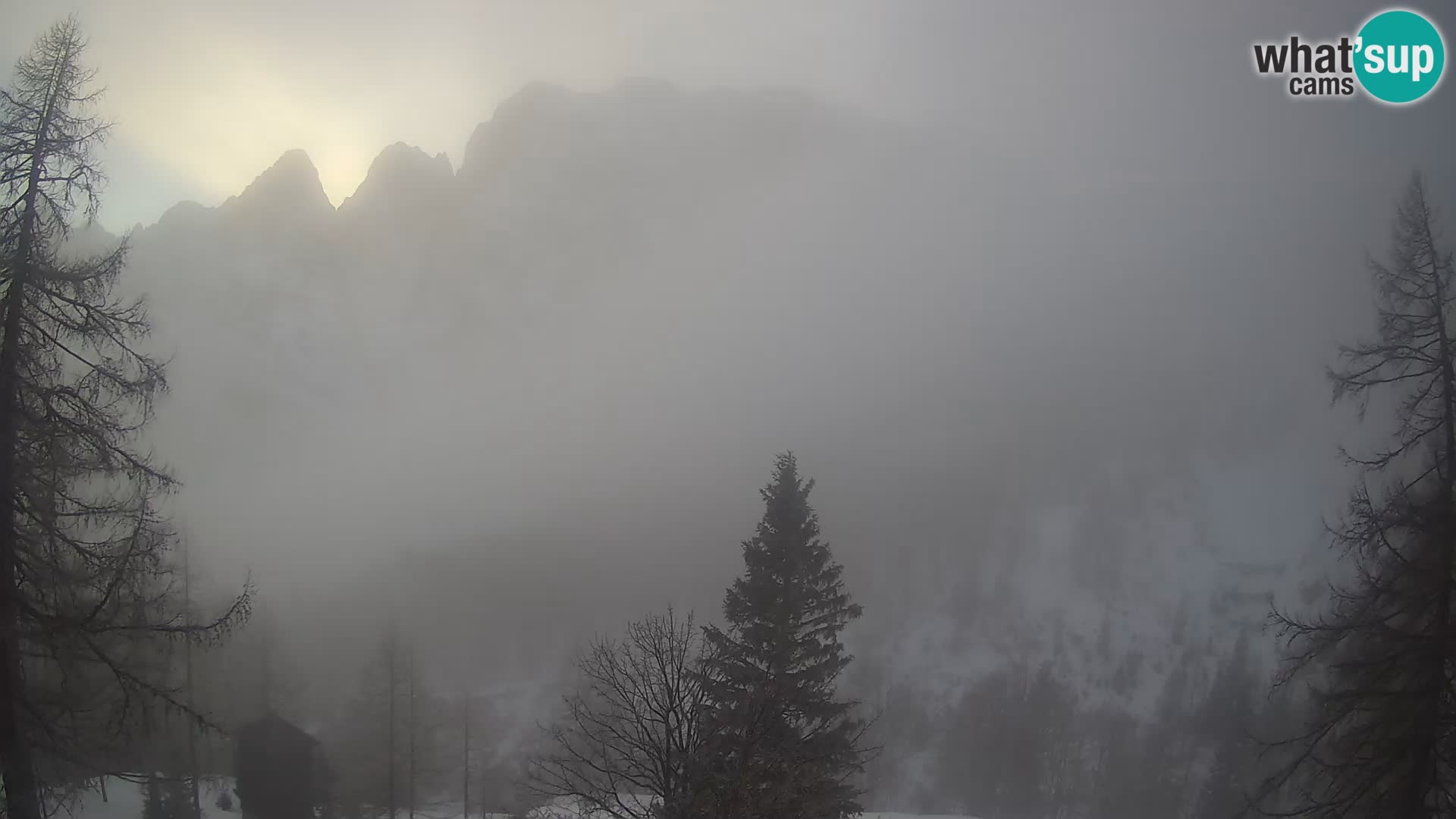 Vršič camera en vivo Casa Erjavčeva – vista a PRISOJNIK – Eslovenia