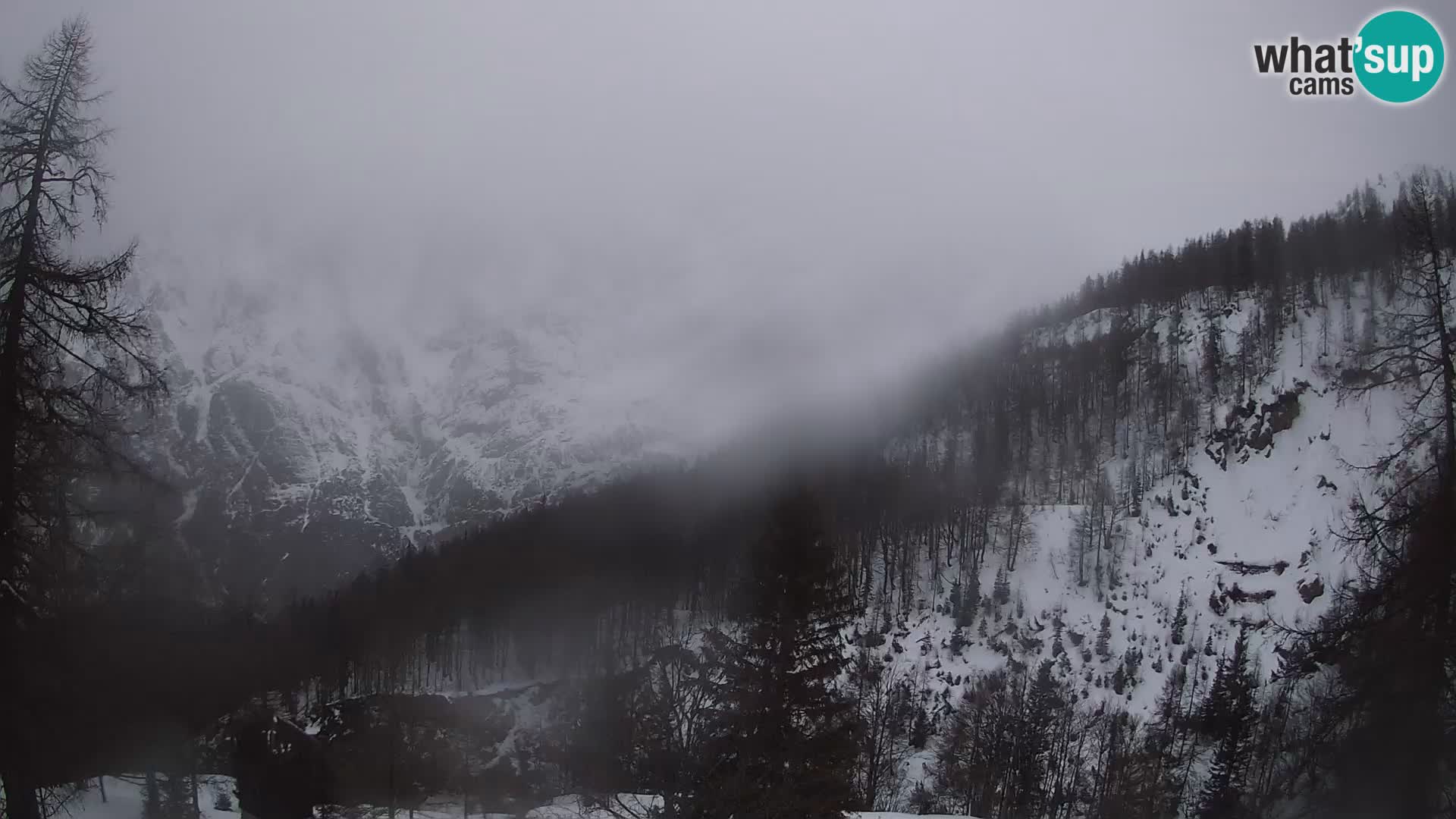 Vršič camera en vivo Casa Erjavčeva – vista a PRISOJNIK – Eslovenia