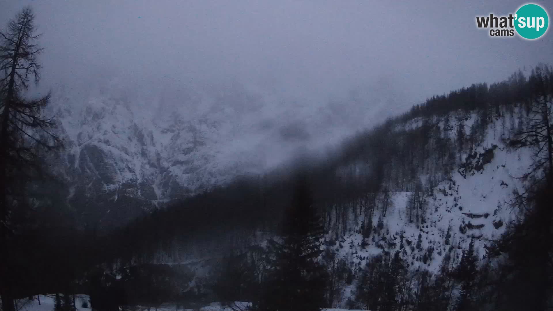 Vršič camera en vivo Casa Erjavčeva – vista a PRISOJNIK – Eslovenia