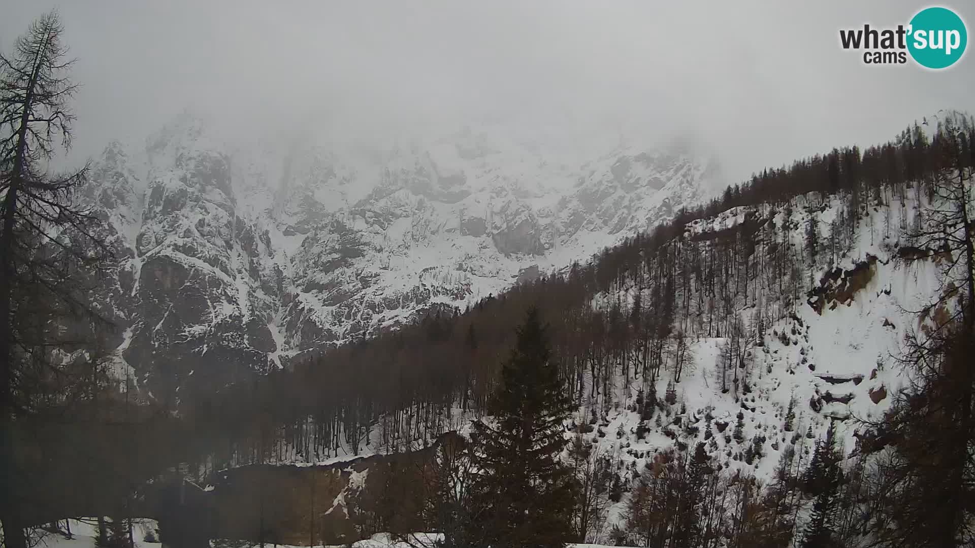 Vršič camera en vivo Casa Erjavčeva – vista a PRISOJNIK – Eslovenia